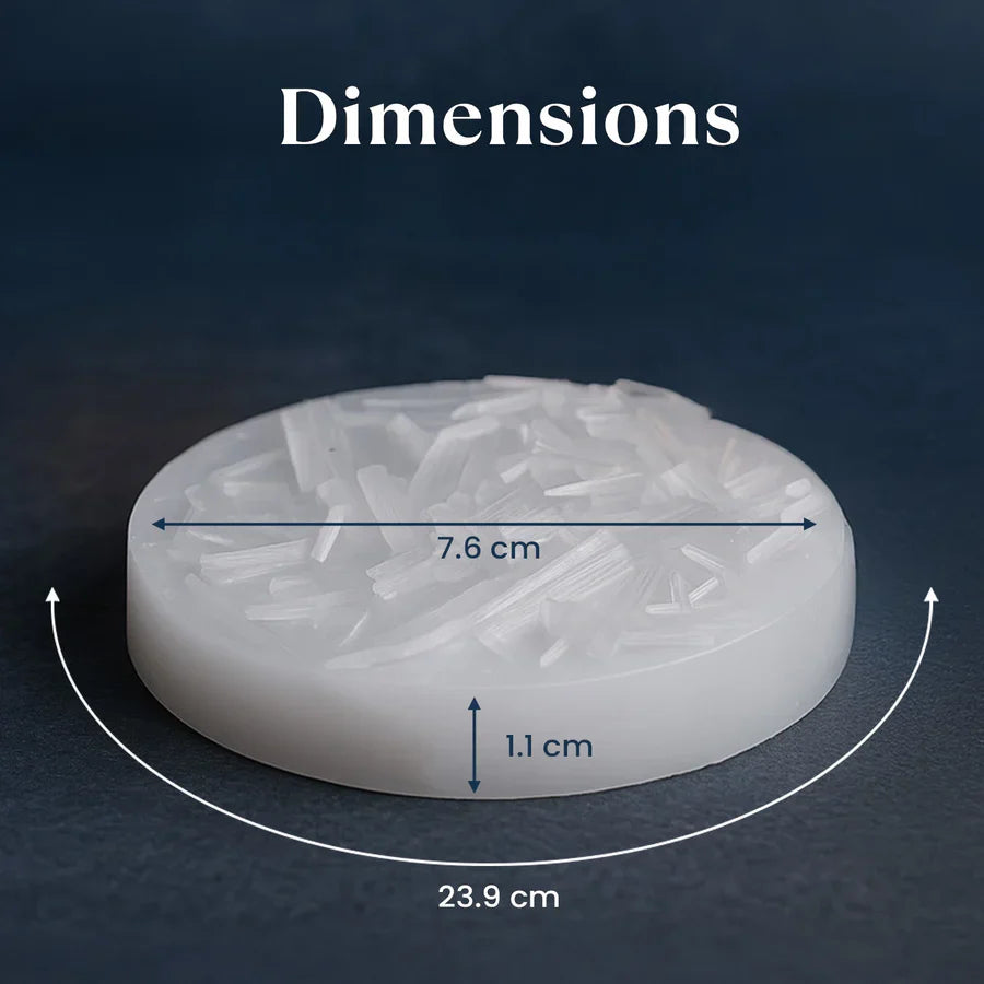 💰 Dhan Yog Bracelet with Raw Selenite Plate