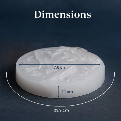 💰 Dhan Yog Bracelet with Raw Selenite Plate