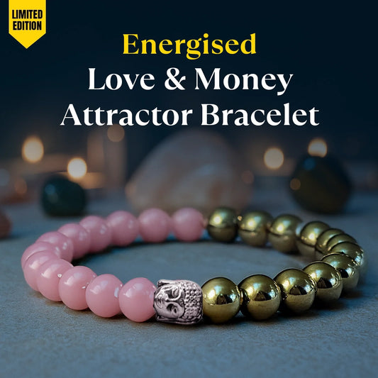 💫 Energised Money &amp; Love Attractor Bracelet – 10x Stronger ✨