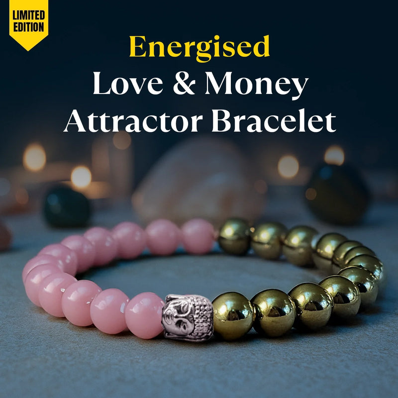 💫 Energised Money &amp; Love Attractor Bracelet – 10x Stronger ✨
